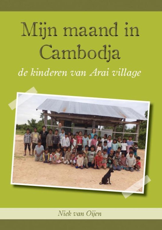 Mijn maand in Cambodja - Voorkant
